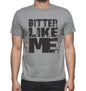 Bitter Like Me Grey Mens Short Sleeve Round Neck T-Shirt 00066 - Grey / S - Casual