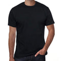 Black Men's Plain T-Shirt Birthday Gift 00519
