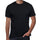 Black Mens Plain T-Shirt Birthday Gift 00519 - Xs / Black - Casual