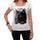 Black Nebelung Cat Portrait Tshirt White Womens T-Shirt 00222