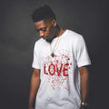 Bloody Love Men's Vintage Tee Shirt Graphic T shirt