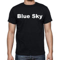 Blue Sky Men's Short Sleeve Round Neck T-shirt