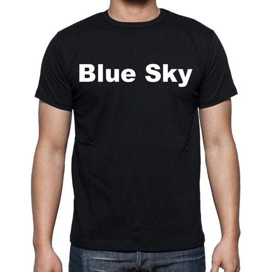 Blue Sky Mens Short Sleeve Round Neck T-Shirt - Casual