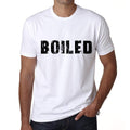 boiled Men's T shirt White Birthday Gift 00552