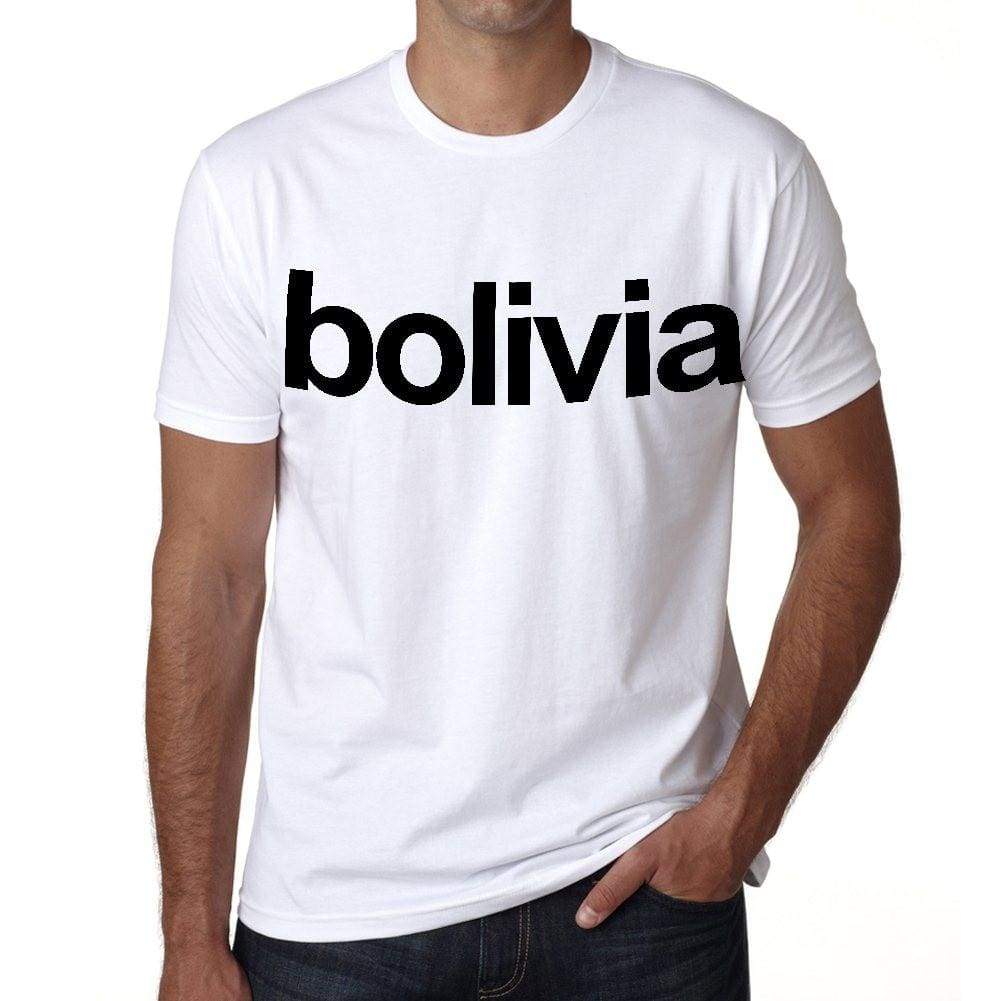 Bolivia Mens Short Sleeve Round Neck T-Shirt 00067
