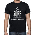 bondi beach, surf, surfing t-shirt, Men's Short Sleeve Round Neck T-shirt