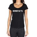 bonerath, German Cities Black, Women's Short Sleeve Round Neck T-shirt 00002