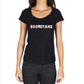 boomerang, T-Shirt for women, t shirt gift, black