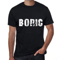 boric Men's Retro T shirt Black Birthday Gift 00553