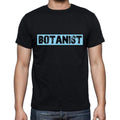 Botanist t shirt, mens t-shirt, occupation, S Size, Black, Cotton