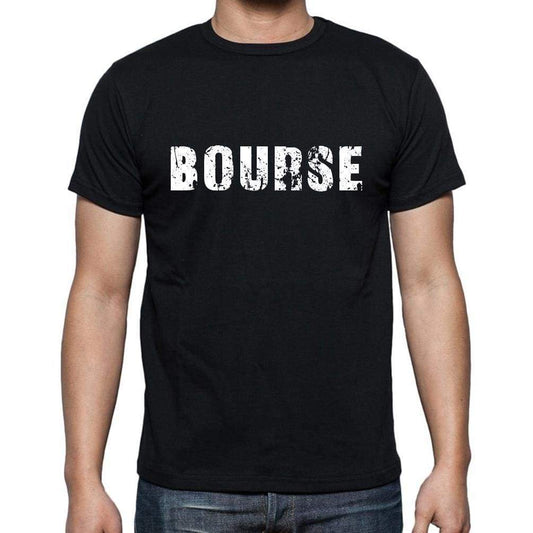 Bourse French Dictionary Mens Short Sleeve Round Neck T-Shirt 00009 - Casual