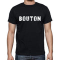 bouton, French Dictionary, Men's Short Sleeve Round Neck T-shirt 00009