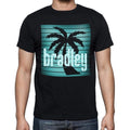 bradley, beach holidays in bradley, beach t shirts, Men's Short Sleeve Round Neck T-shirt 00028