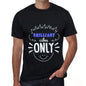 Brilliant Vibes Only Black Mens Short Sleeve Round Neck T-Shirt Gift T-Shirt 00299 - Black / S - Casual