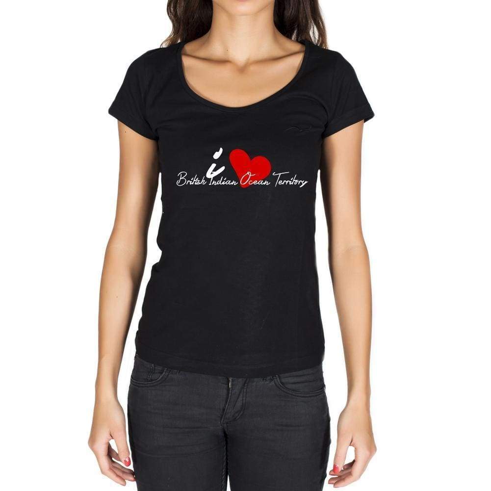 British Indian Ocean Territory Womens Short Sleeve Round Neck T-Shirt - Casual
