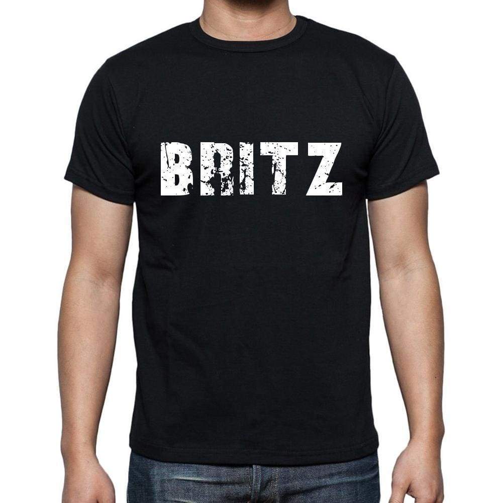 Britz Mens Short Sleeve Round Neck T-Shirt 00003 - Casual