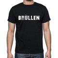 br??llen, kurzärmeliges Herren-T-Shirt mit Rundhalsausschnitt