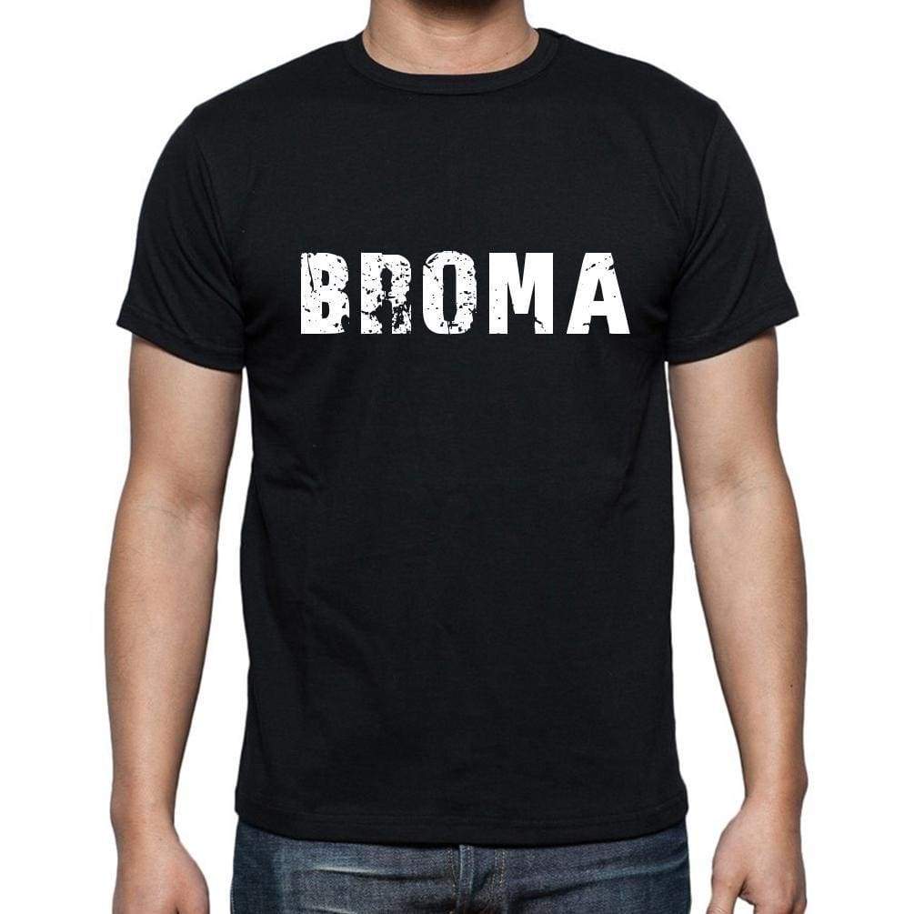 Broma Mens Short Sleeve Round Neck T-Shirt - Casual