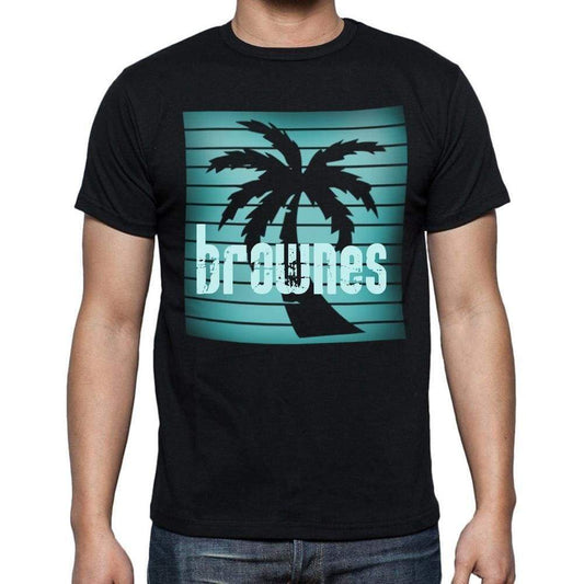 Brownes Beach Holidays In Brownes Beach T Shirts Mens Short Sleeve Round Neck T-Shirt 00028 - T-Shirt