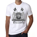 Brussels 1 t shirts men, Short Sleeve T-Shirt, T Shirt, Cotton Tee Shirt for Men's 00182