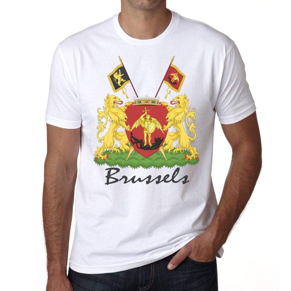 Brussels T Shirts Men Short Sleeve T-Shirt T Shirt Cotton Tee Shirt For Mens 00182 - T-Shirt
