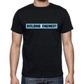 Building Engineer t shirt, mens t-shirt, occupation, S Size, Black, Cotton