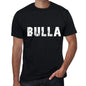 Bulla Mens Retro T Shirt Black Birthday Gift 00553 - Black / Xs - Casual