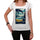 Buraco Da Raquel Pura Vida Beach Name White Womens Short Sleeve Round Neck T-Shirt 00297 - White / Xs - Casual