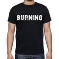 burning Men's Short Sleeve Round Neck T-shirt
