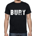 bury Men's Short Sleeve Round Neck T-shirt , Black T-shirt EN