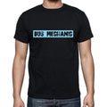 Bus Mechanic t shirt, mens t-shirt, occupation, S Size, Black, Cotton