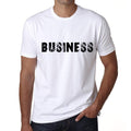 business Men's T shirt White Birthday Gift 00552