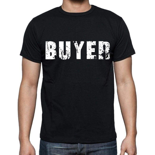 Buyer Mens Short Sleeve Round Neck T-Shirt Black T-Shirt En