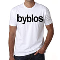 Byblos Tourist Attraction Men's Short Sleeve Round Neck T-shirt 00071