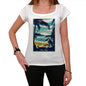 Calayab Pura Vida Beach Name White Womens Short Sleeve Round Neck T-Shirt 00297 - White / Xs - Casual