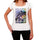 Calumboyan Beach Name Palm White Womens Short Sleeve Round Neck T-Shirt 00287 - White / Xs - Casual
