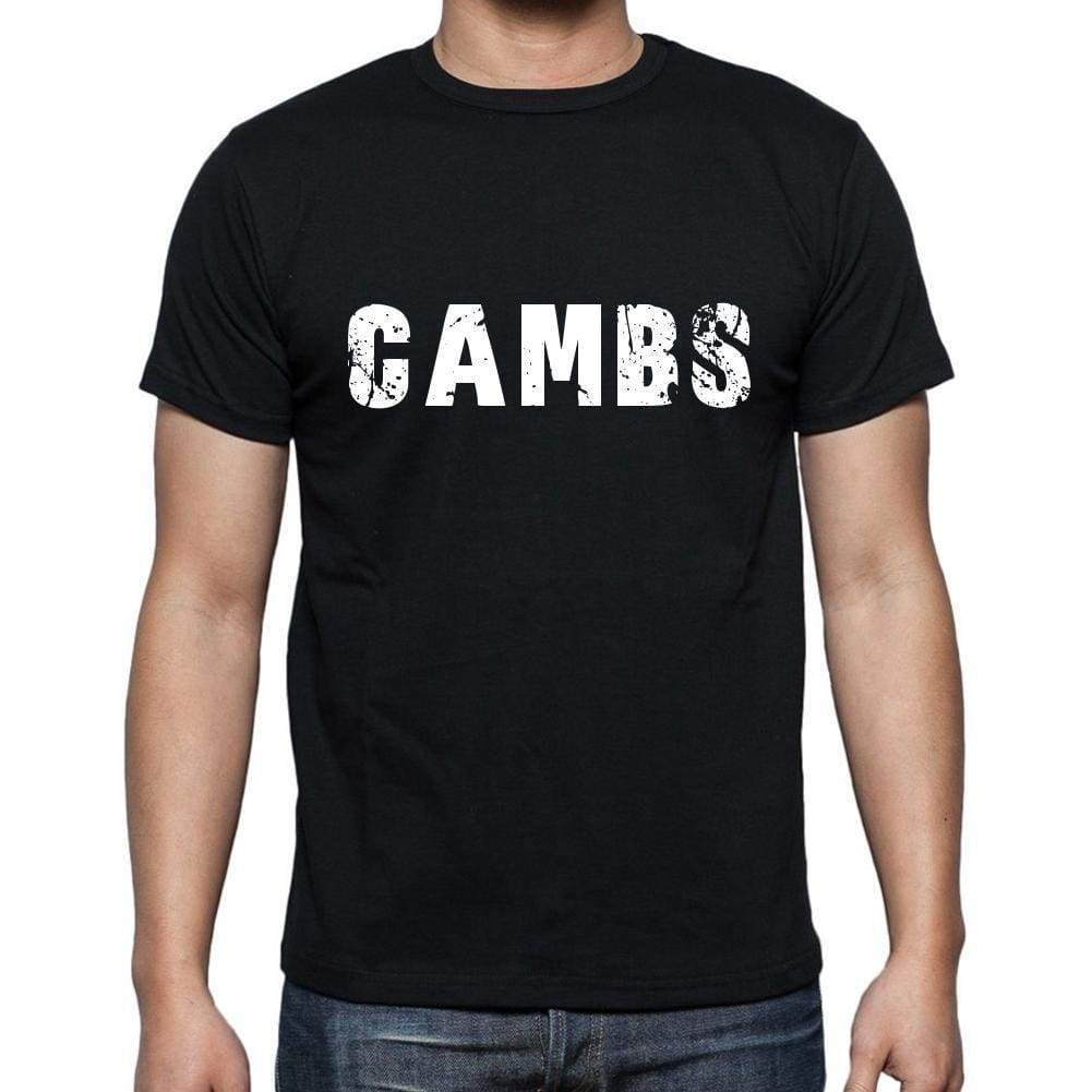 Cambs Mens Short Sleeve Round Neck T-Shirt 00003 - Casual