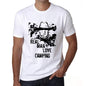 Camping Real Men Love Camping Mens T Shirt White Birthday Gift 00539 - White / Xs - Casual