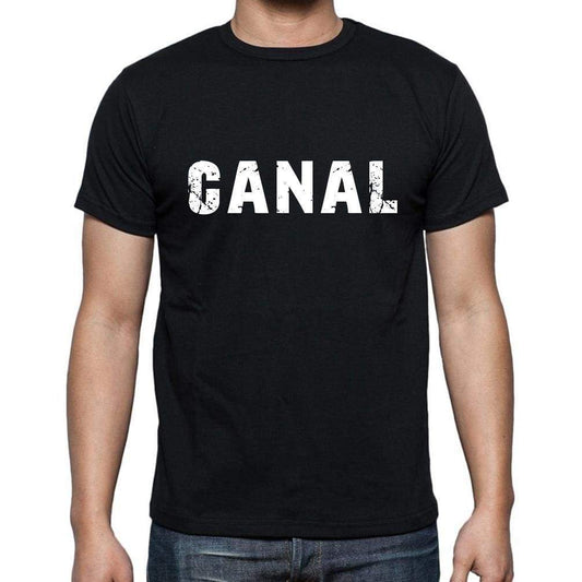 Canal Mens Short Sleeve Round Neck T-Shirt - Casual