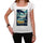 Candeias Pura Vida Beach Name White Womens Short Sleeve Round Neck T-Shirt 00297 - White / Xs - Casual