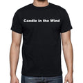 Candle in the Wind Men's Short Sleeve Round Neck T-shirt