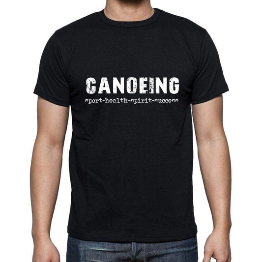 Canoeing Sport-Health-Spirit-Success Mens Short Sleeve Round Neck T-Shirt 00079 - Casual