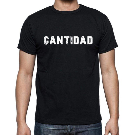 Cantidad Mens Short Sleeve Round Neck T-Shirt - Casual