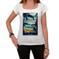 Capraia Pura Vida Beach Name White Womens Short Sleeve Round Neck T-Shirt 00297 - White / Xs - Casual