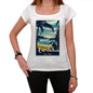 Carlatan Pura Vida Beach Name White Womens Short Sleeve Round Neck T-Shirt 00297 - White / Xs - Casual