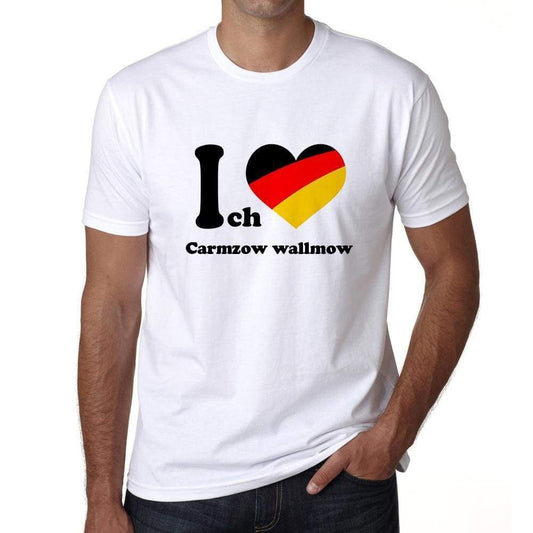 Carmzow Wallmow Mens Short Sleeve Round Neck T-Shirt 00005 - Casual