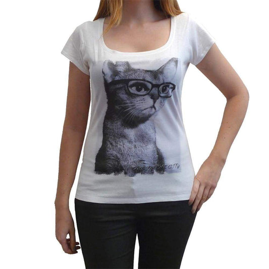 Cat Womens T-Shirt Picture Celebrity 00038