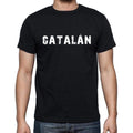 catal??n, Men's Short Sleeve Round Neck T-shirt