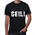 ceili Men's Retro T shirt Black Birthday Gift 00553