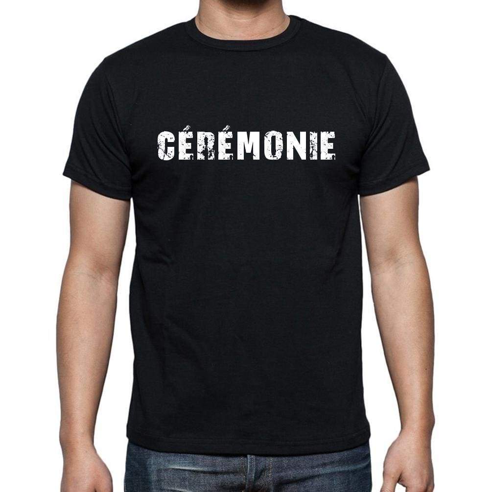 Cérémonie French Dictionary Mens Short Sleeve Round Neck T-Shirt 00009 - Casual